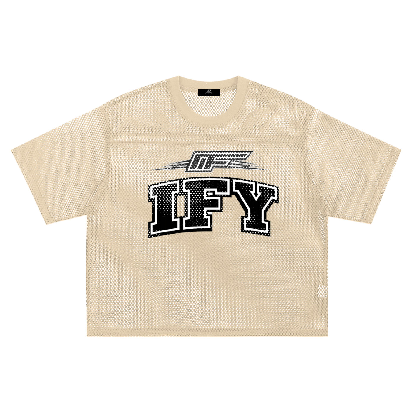 See-through Boxy Net T-Shirt