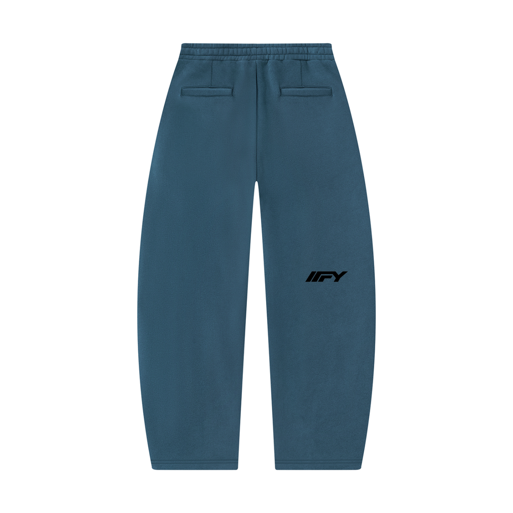 Unisex Barrel Leg Sweatpants