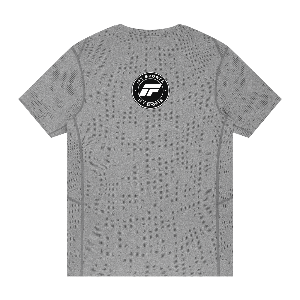 Men's Jacquard Slim Mesh T-Shirt