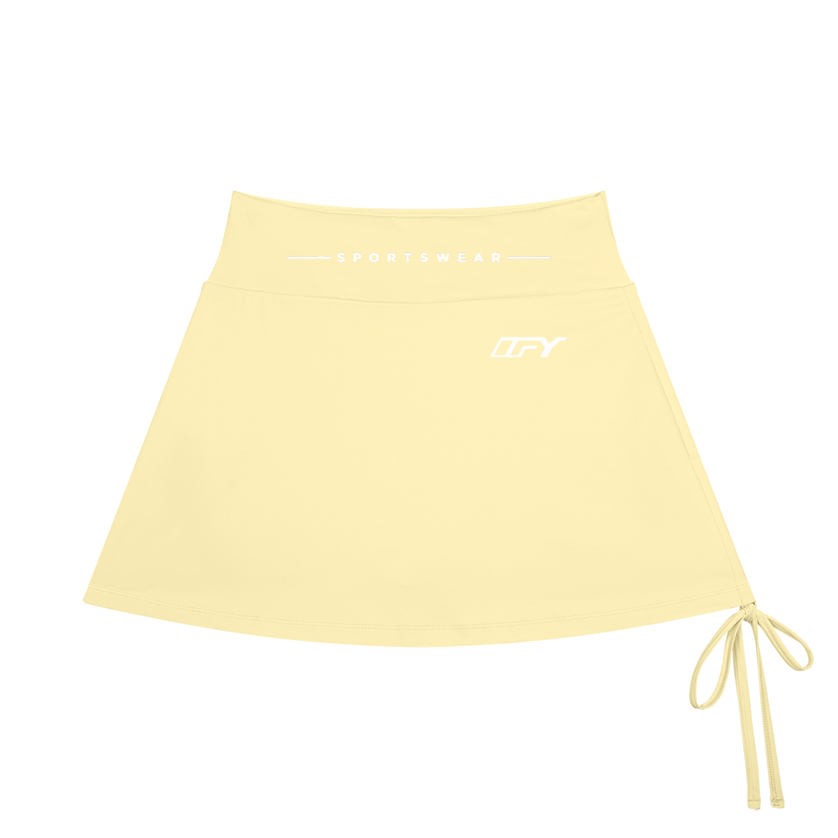 Women's Drawstring A-Line Yoga Skort
