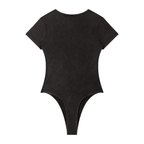 Elevate Your Style with Our Women's Mineral Wash Bodysuit