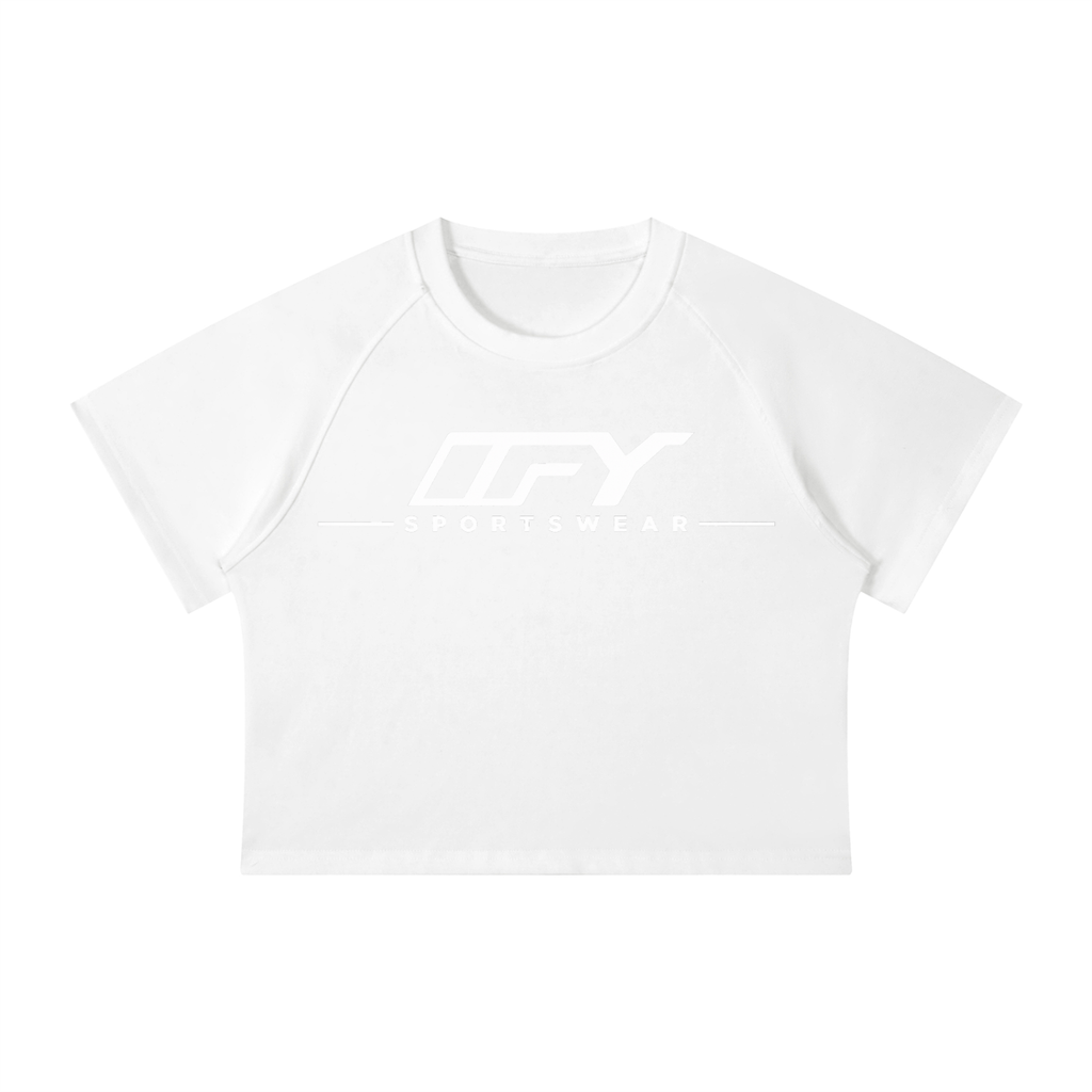 Elevate Your Style with Our Women's Raglan Crop T-Shirt