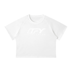 Elevate Your Style with Our Women's Raglan Crop T-Shirt