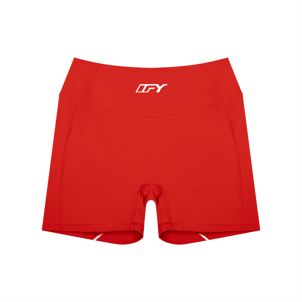 High-Waisted Yoga Biker Shorts