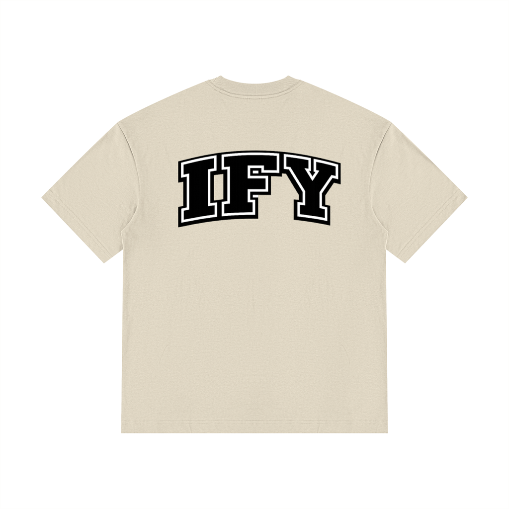 Unisex Drop Shoulder Cotton T-Shirt
