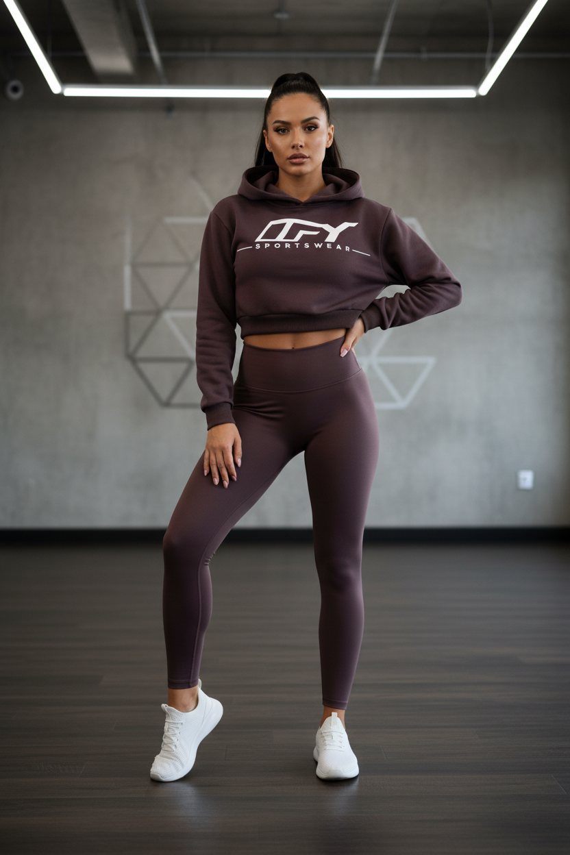Essential Cropped Hoodie