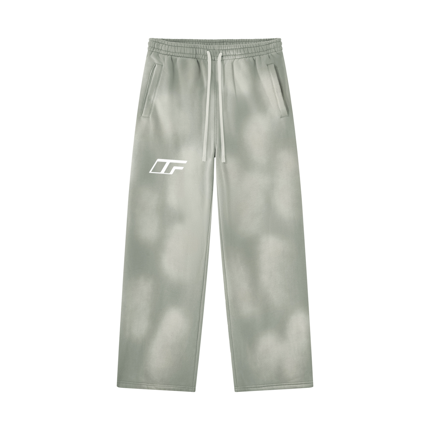 Unisex Sunfade Wide Leg Fleece Sweatpants