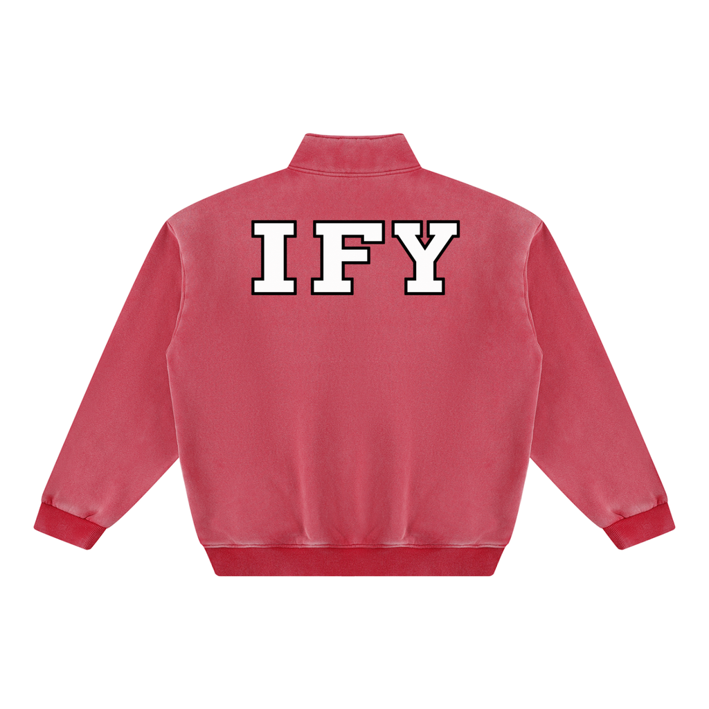 Unisex Vintage Wash Fleece Sweatshirt
