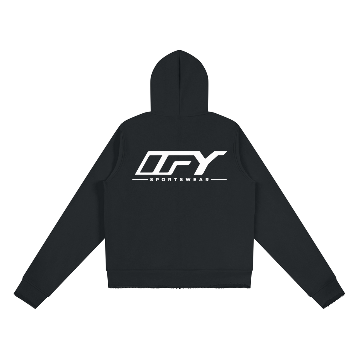 Women’s Raw Edge Full Zip Hoodie