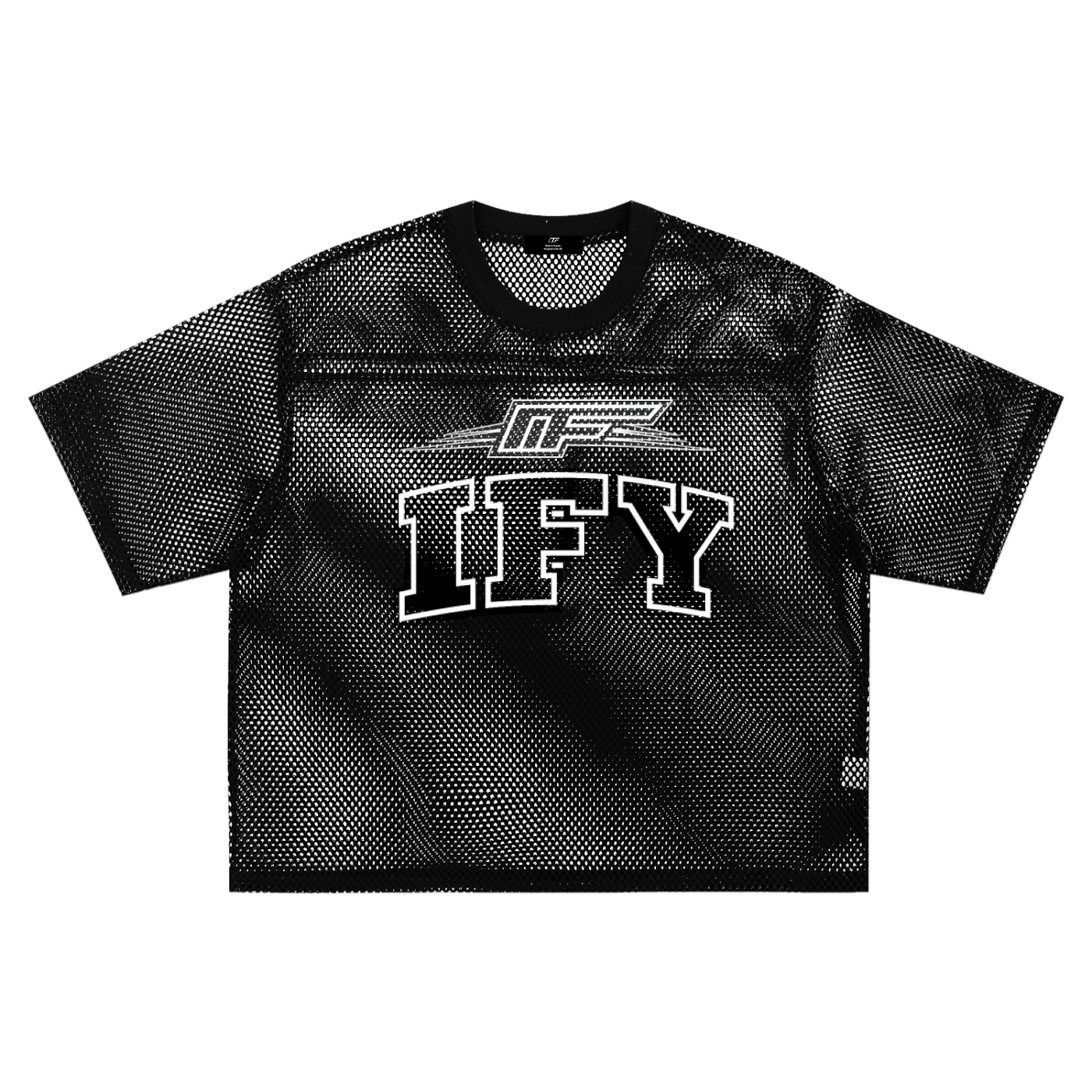 See-through Boxy Net T-Shirt