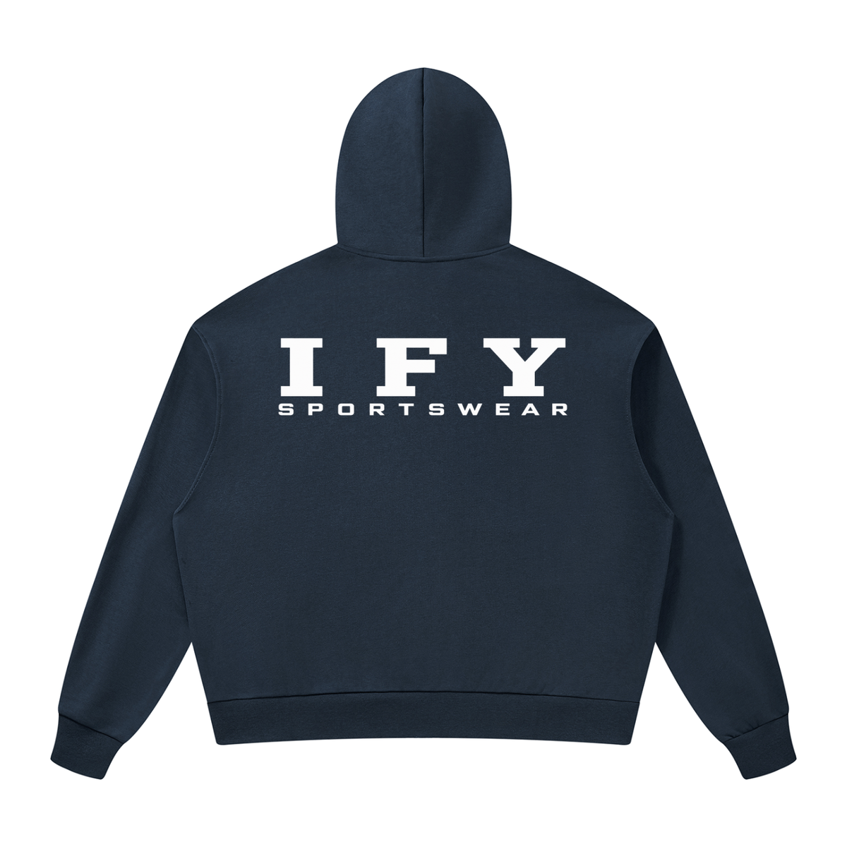 Unisex Drop Shoulder Full Zip Hoodie - Comfort Meets Style for Every Occasion