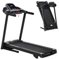 Folding Treadmill, 2.0HP Incline Treadmill Running Machine, 12.8 Km/h, With LED Display, Manual Incline, 12 Preset Programs, Drink & Phone Holder For Home Gym Fitness - IFY Sports