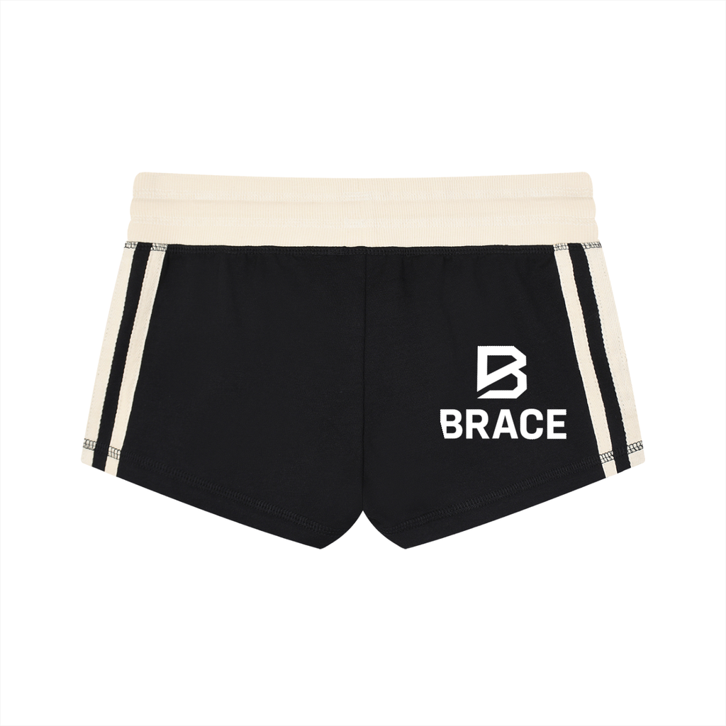 Women's Contrast Stripe Track Shorts