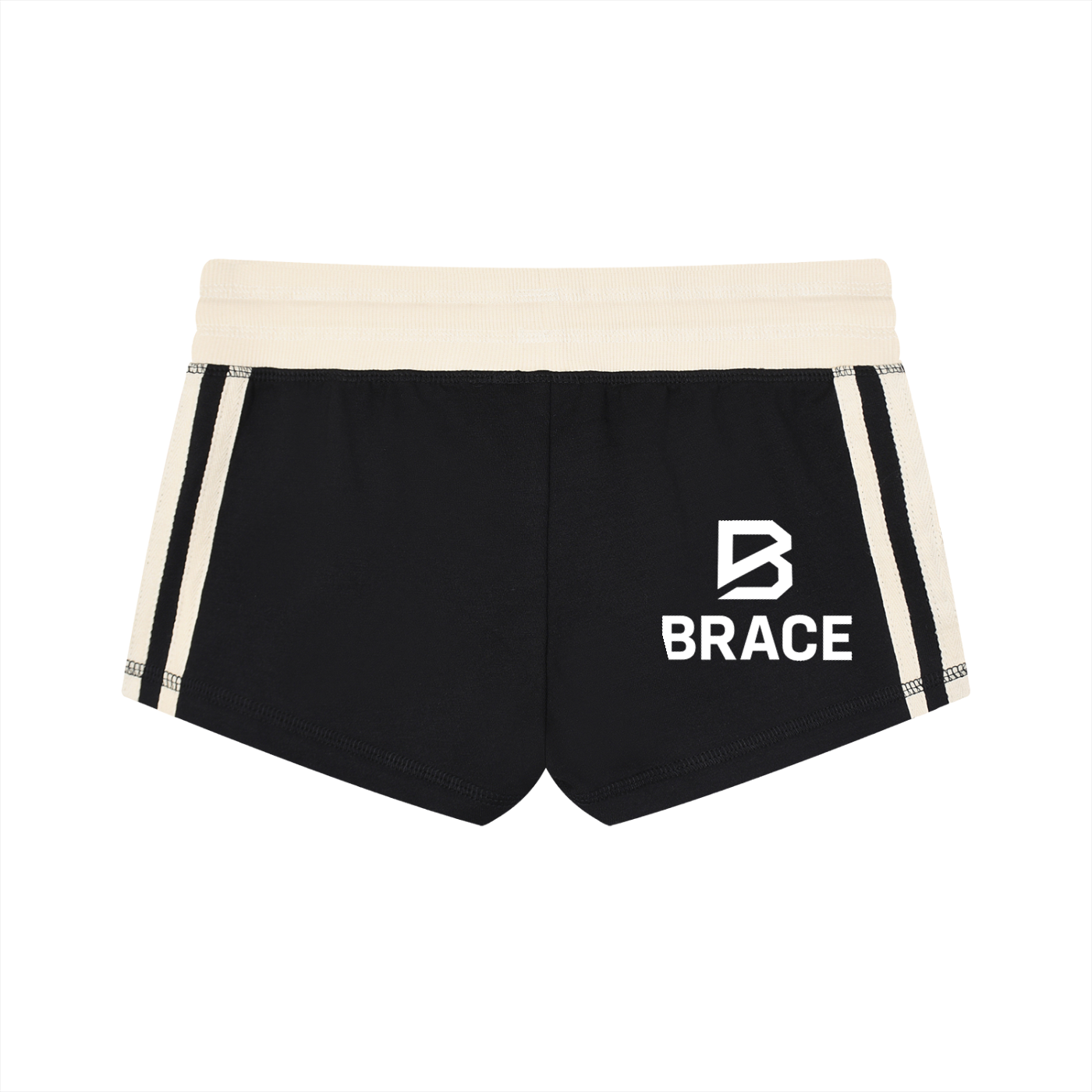 Women's Contrast Stripe Track Shorts
