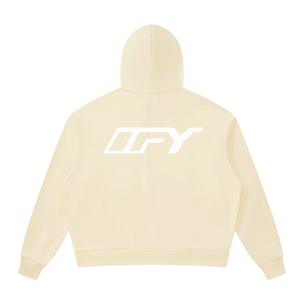 Unisex Drop Shoulder Full Zip Hoodie - Comfort Meets Style for Every Occasion