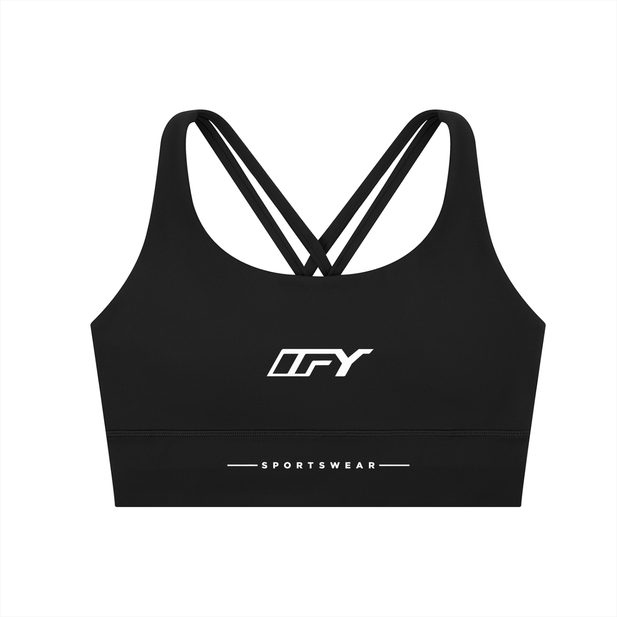 Strappy Criss-Cross Sports Bra