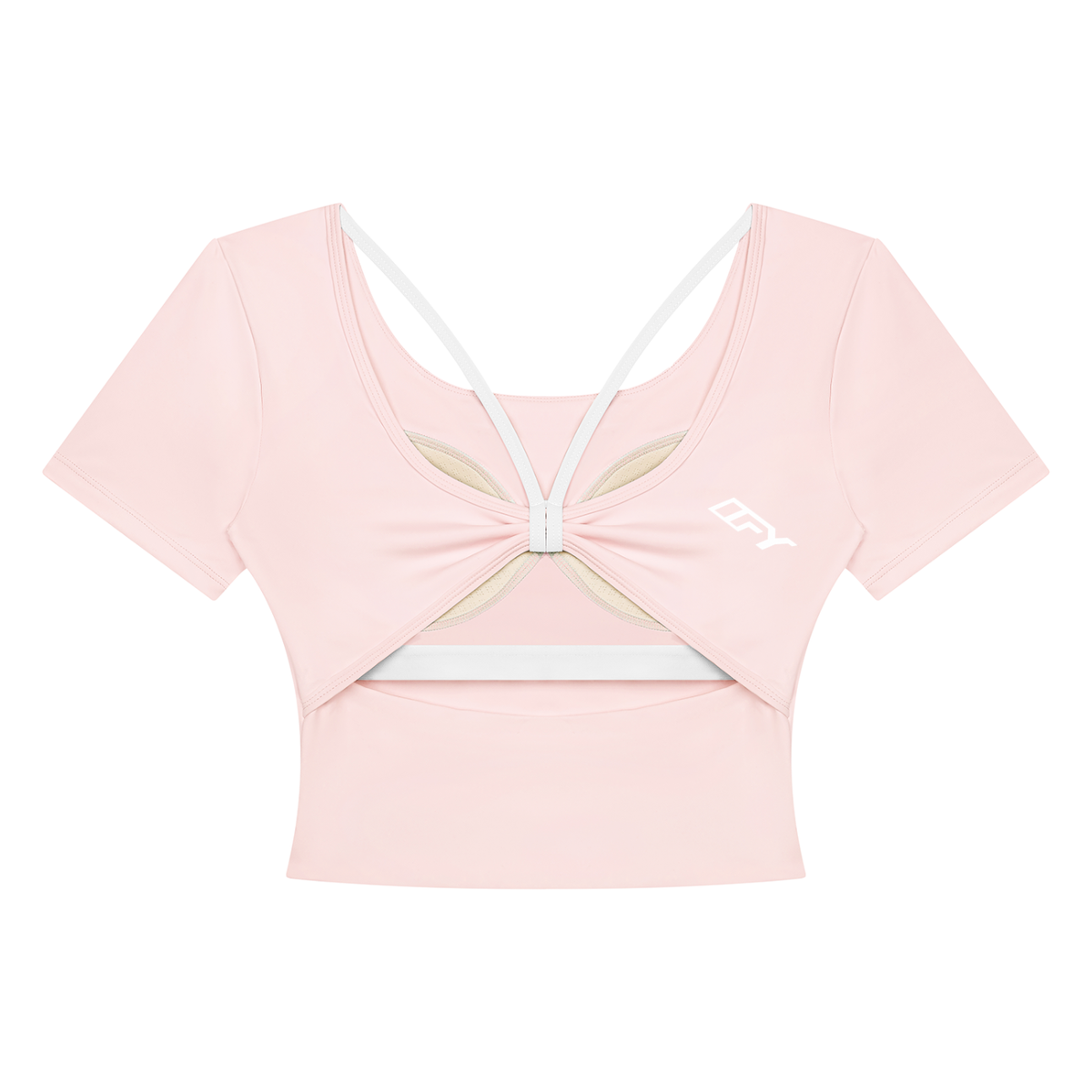Colour Block Yoga T-Shirt