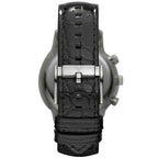 Emporio Armani AR2447 Renato Men's Black Leather Watch