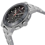 Burberry BU9380 The City Men's Silver & Black Dial Watch