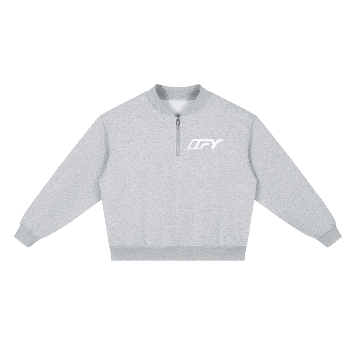 Unisex Vintage Wash Fleece Quarter Zip Sweatshirt