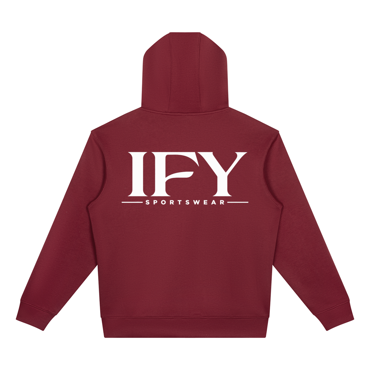 Unisex Drop Shoulder Full Zip Hoodie