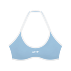 Women's Halter Color Block Yoga Sports Bra