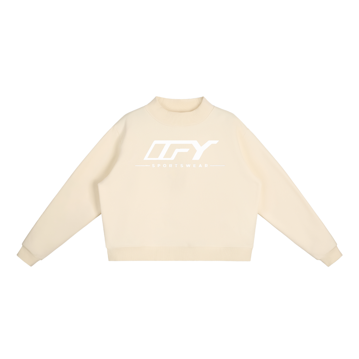 Women's Fleece Mock-Neck Sweatshirt: Cozy Comfort for Every Occasion