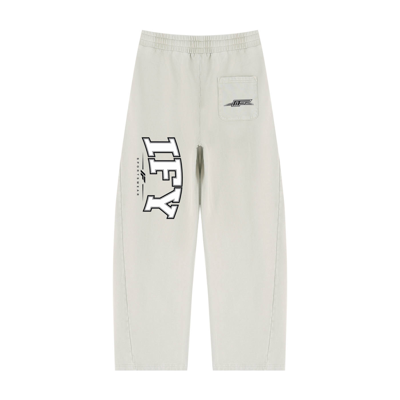 Unisex Mineral Wash Barrel Sweatpants