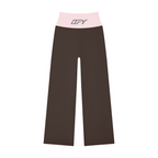 Colour Block Yoga Flare Leggings