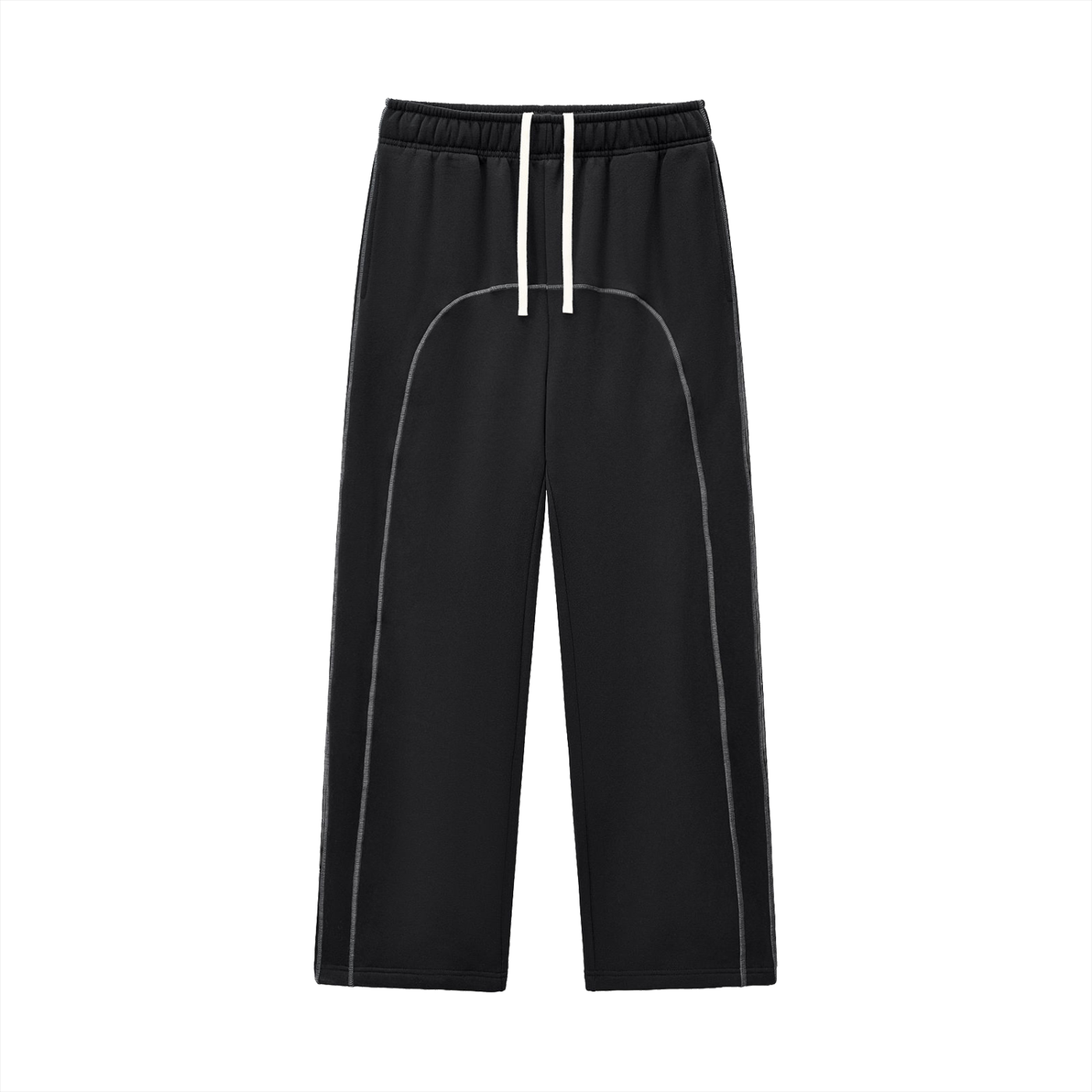 Contrast-Stitched Fleece Sweatpants - Premium Gym Joggers | BRACE