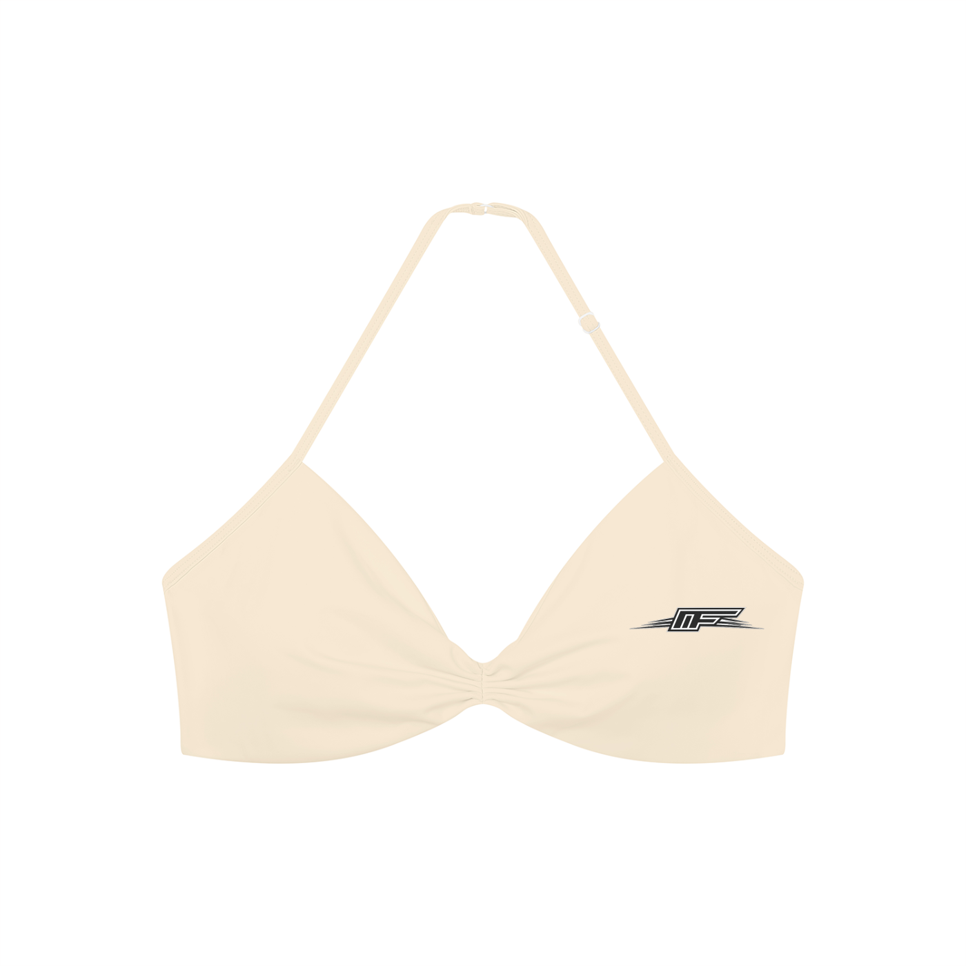 Elevate Your Workout with Our Women's Ruched Halter-Neck Sports Bra