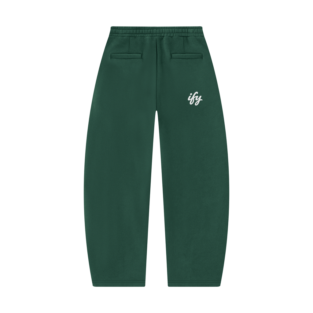 Unisex Heavyweight Barrel-Leg Sweatpants