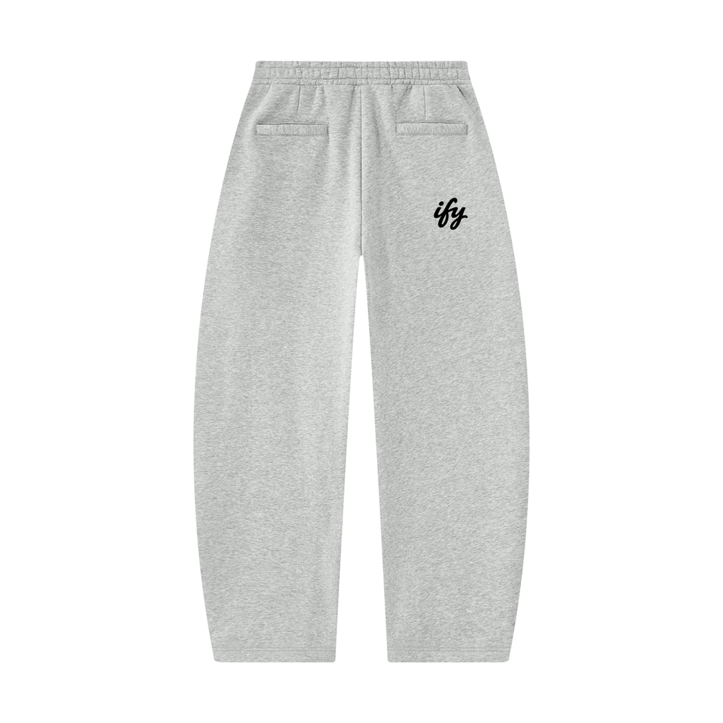 Unisex Heavyweight Barrel-Leg Sweatpants
