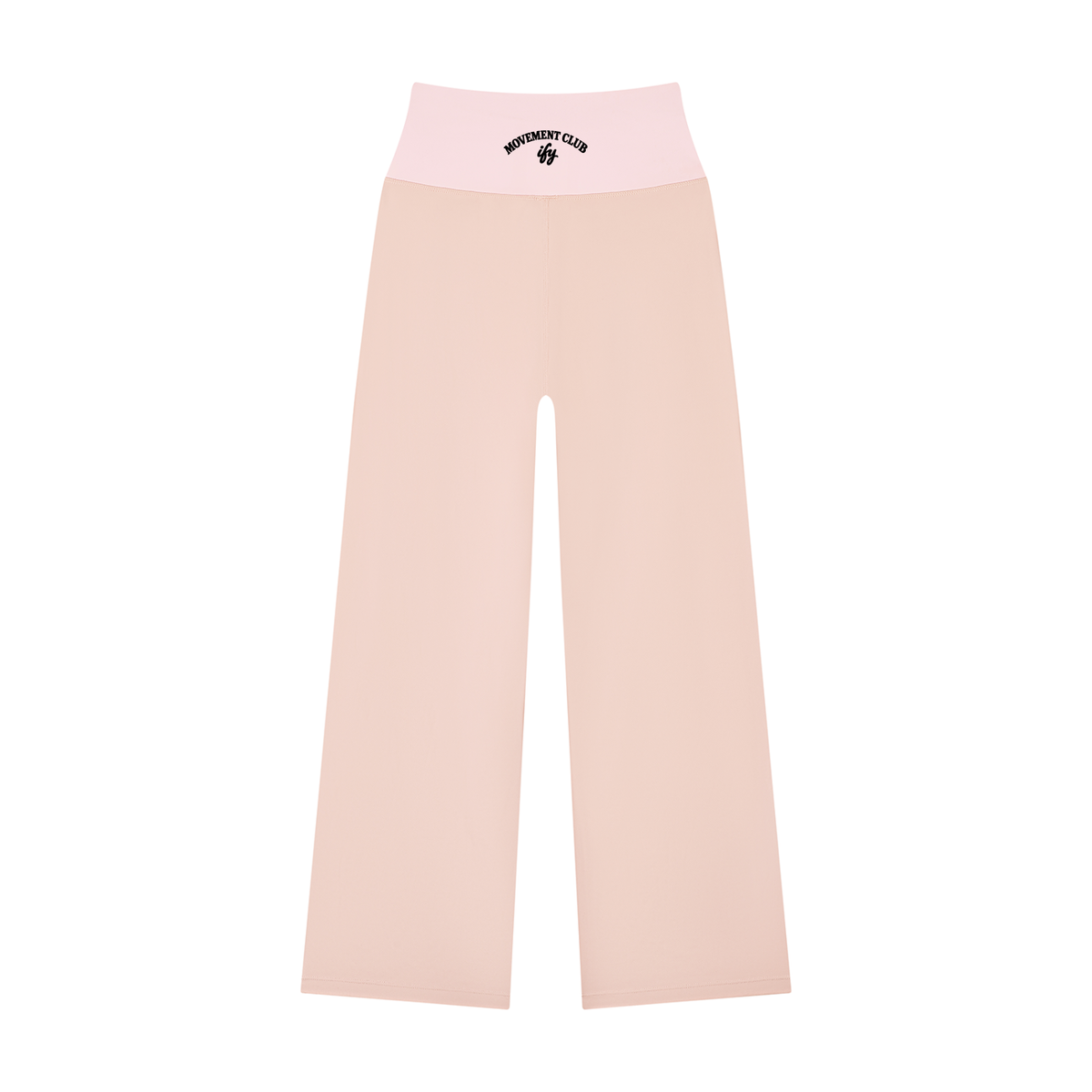 Colour-Block Flared Yoga Leggings