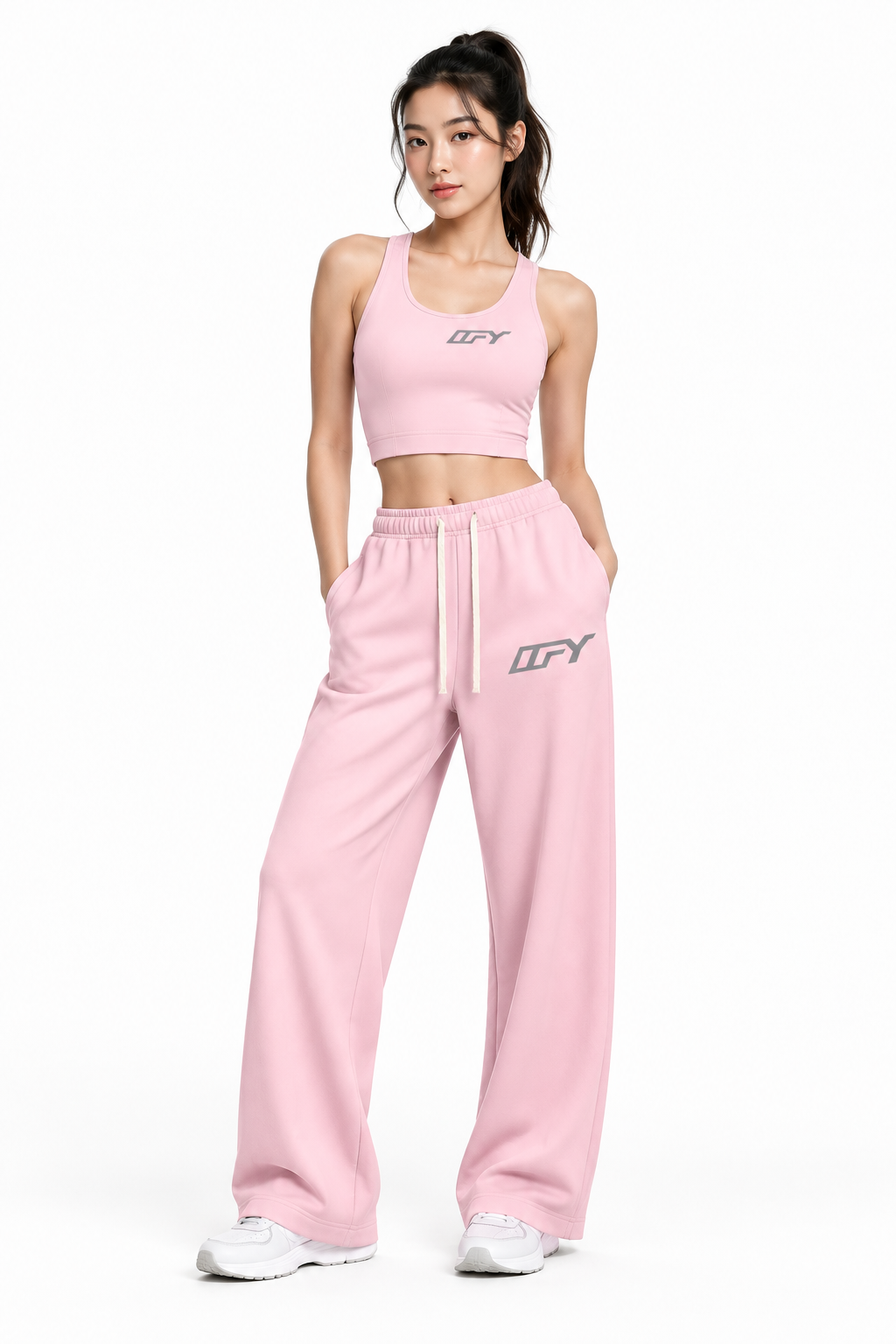 Straight Leg Fleece Sweatpants