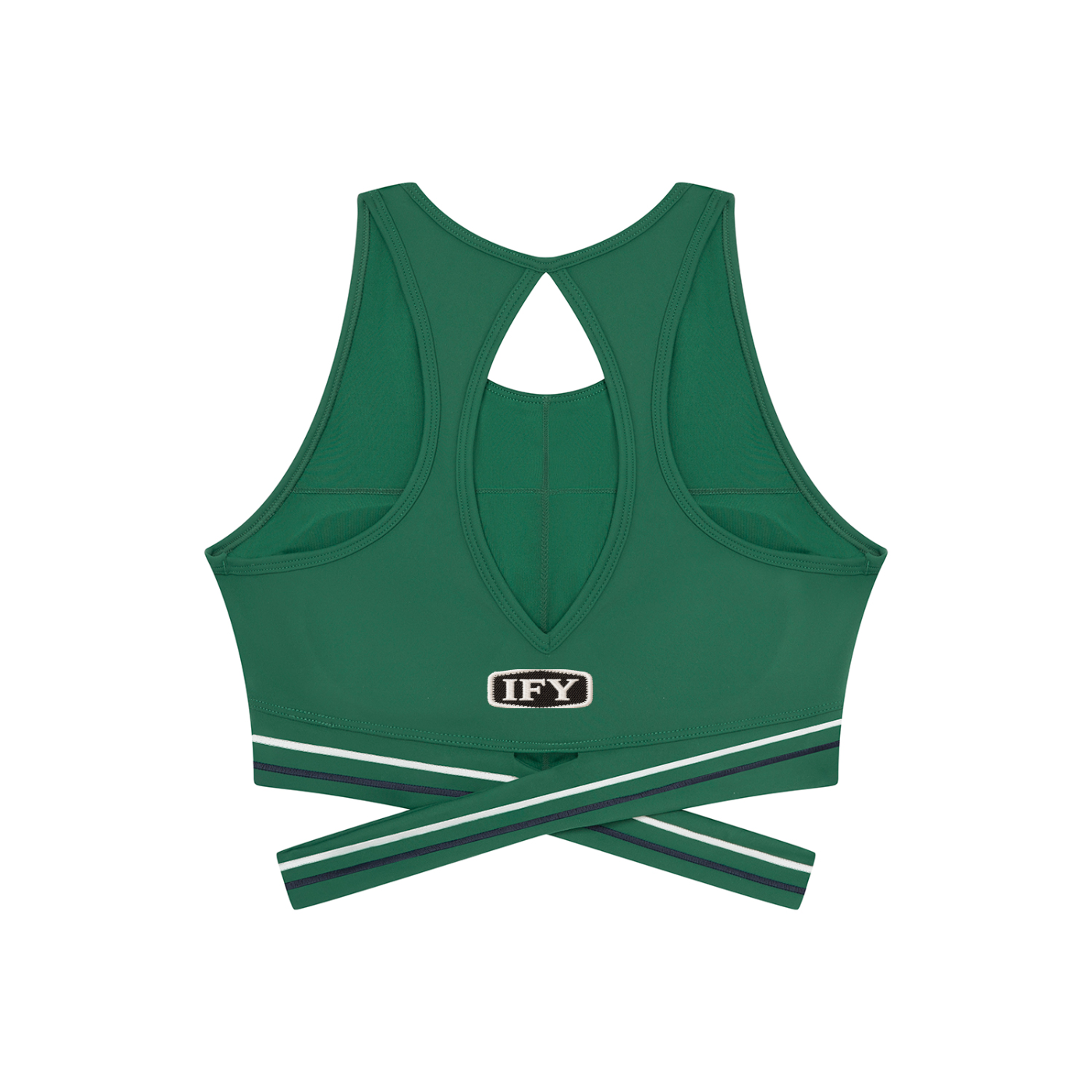 Women’s Criss-Cross Band Sports Bra