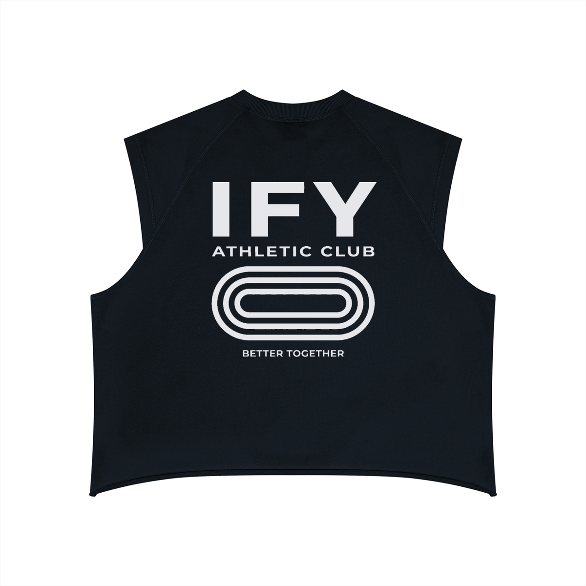 Boxy Raw Hem Tank Top
