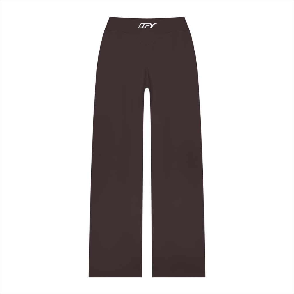 High-Waisted Straight-Leg Yoga Pants