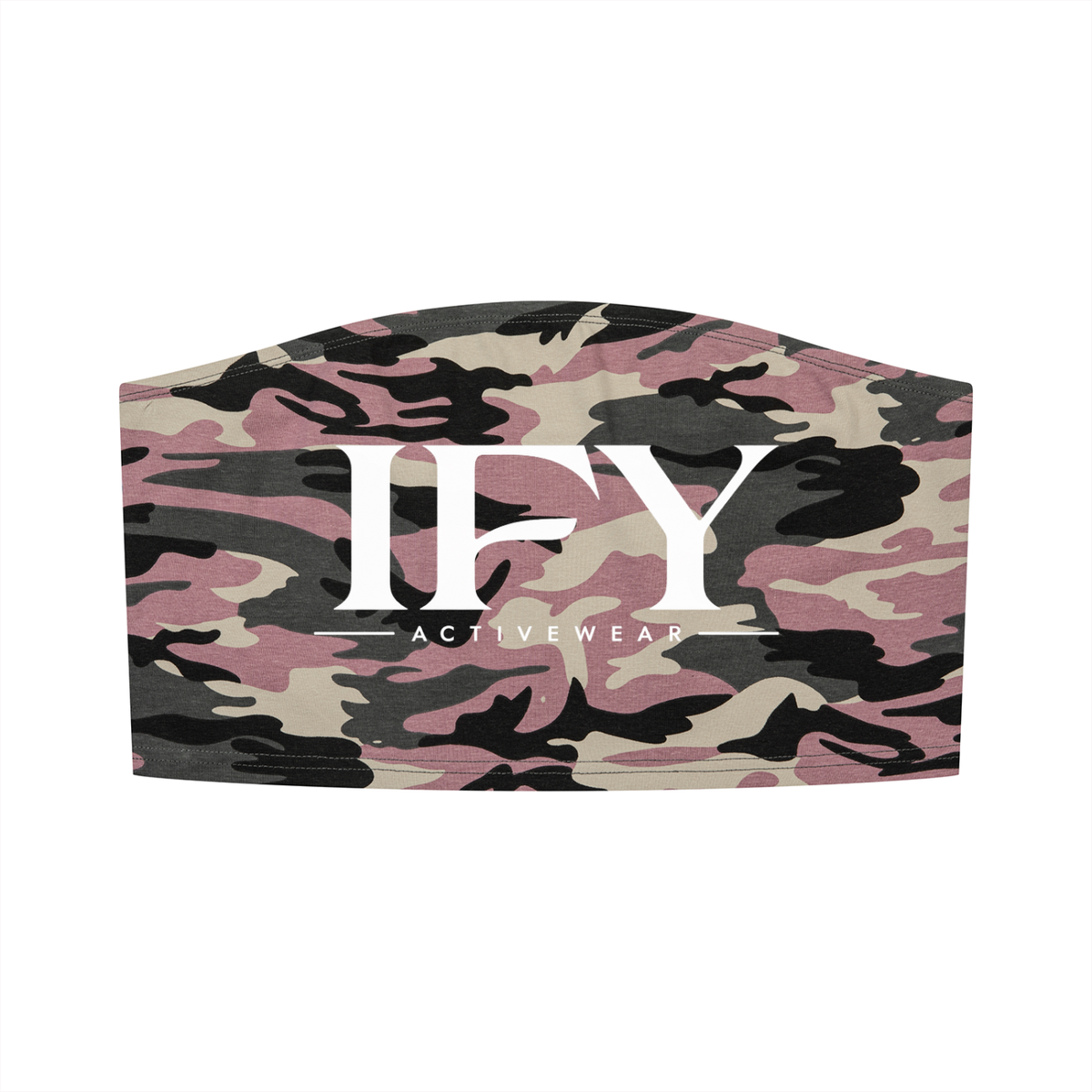 Women’s Camo Cropped Tube Top