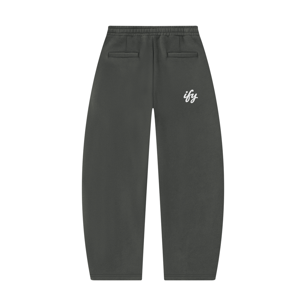 Unisex Heavyweight Barrel-Leg Sweatpants