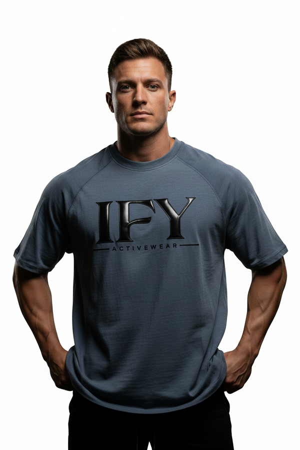 Unisex Mineral Wash Boxy Waffle T-Shirt