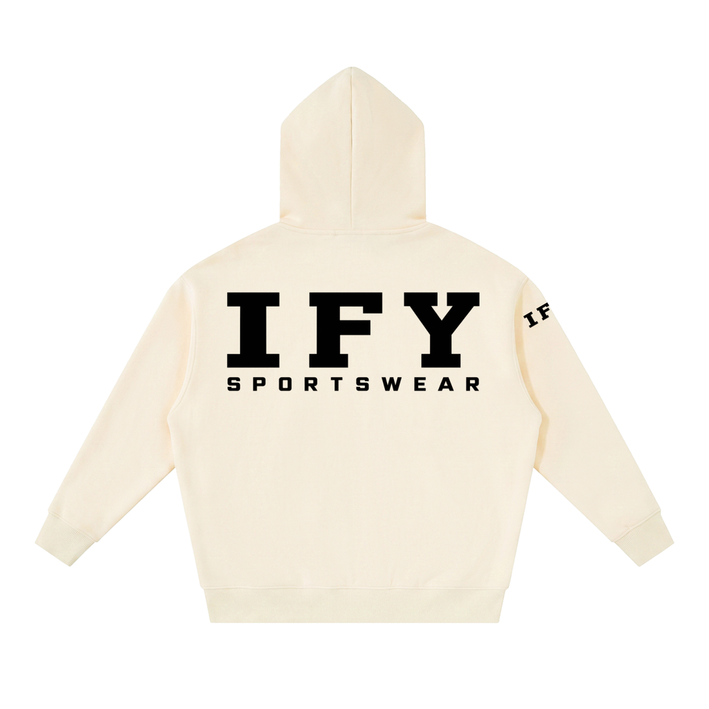 Essential Oversized Fleece Boxy Hoodie