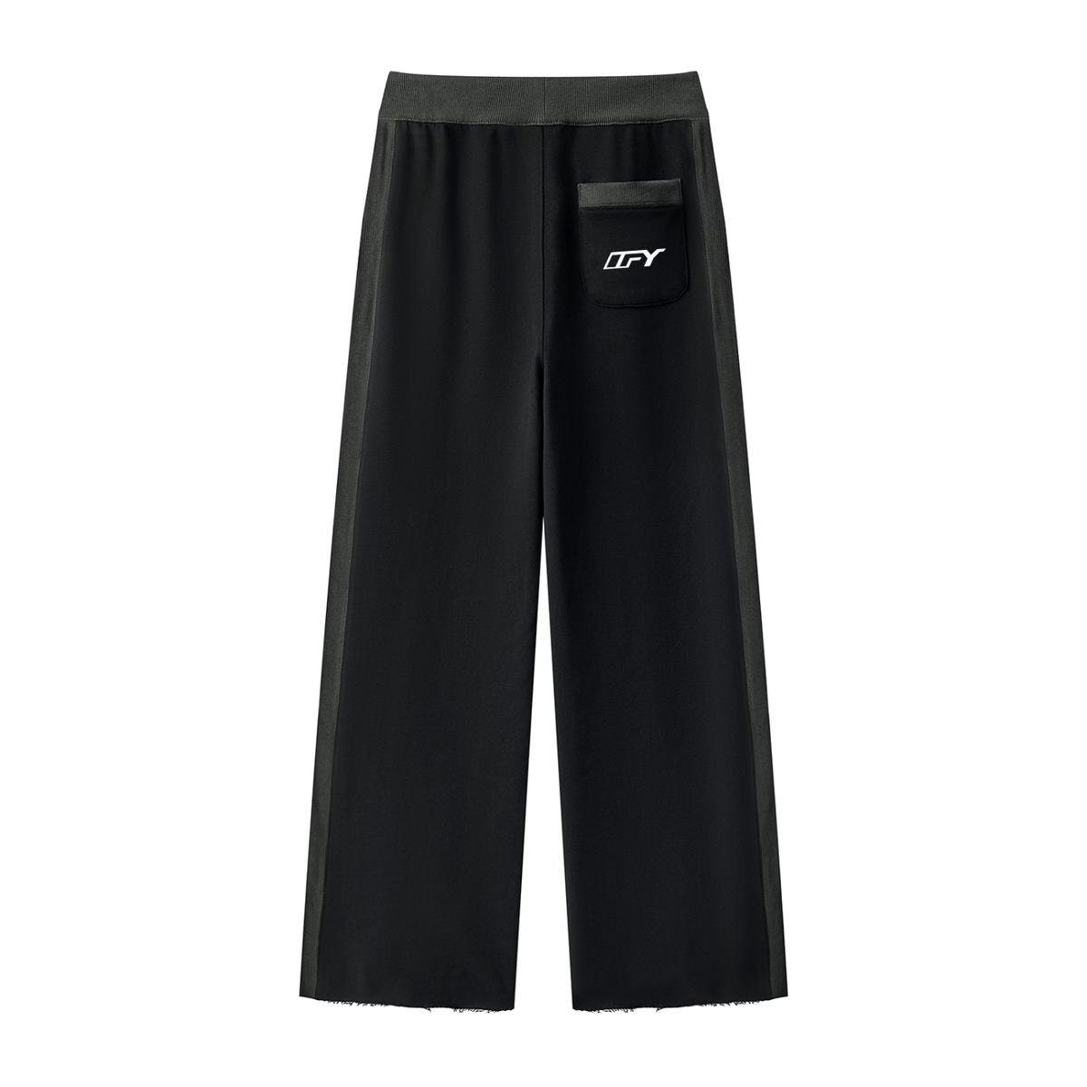 Women's Color Block Raw Hem Sweatpants