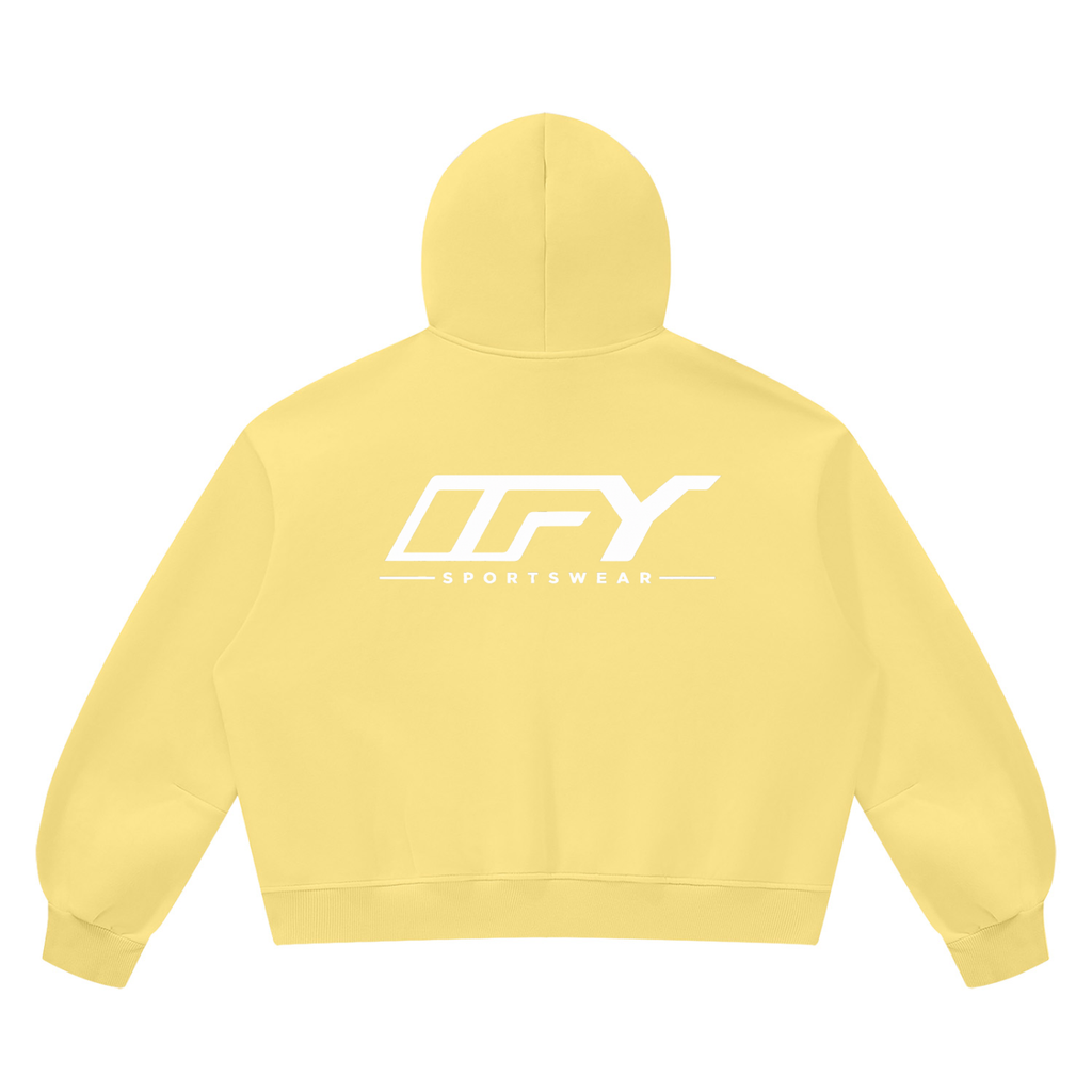 Unisex Vintage Wash Boxy Fleece Hoodie