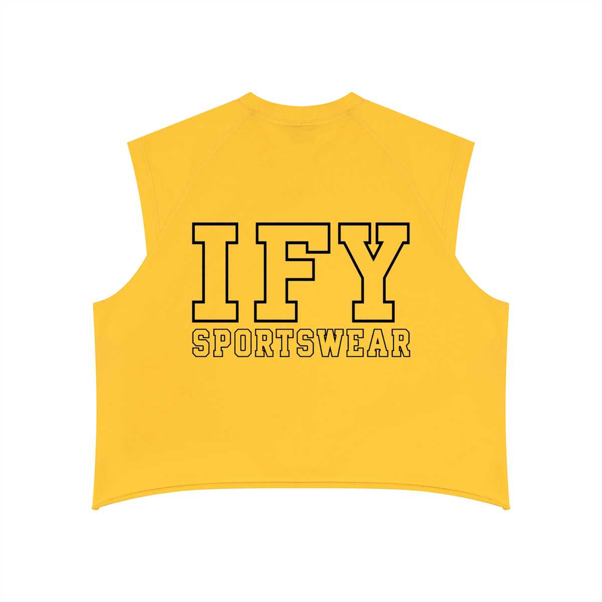 Boxy Raw Hem Tank Top