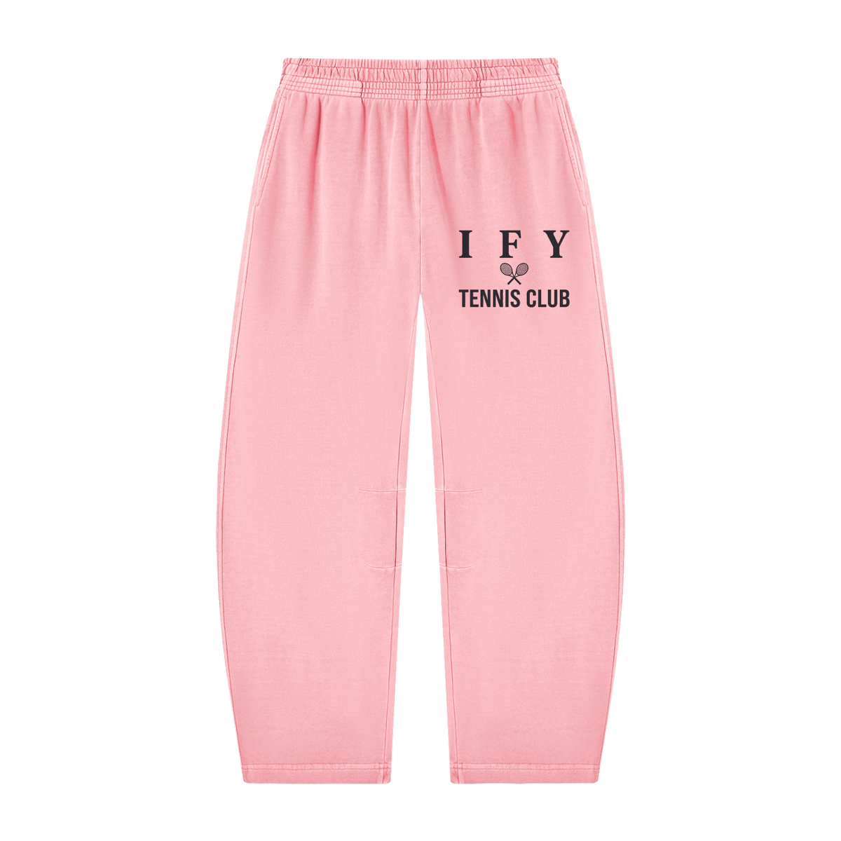 Vintage Washed Barrel Leg Sweatpants
