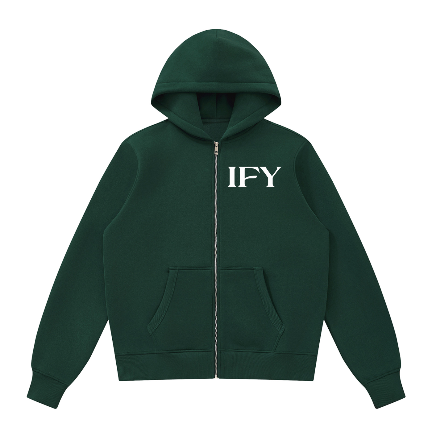 Unisex Fleece Full Zip Hoodie