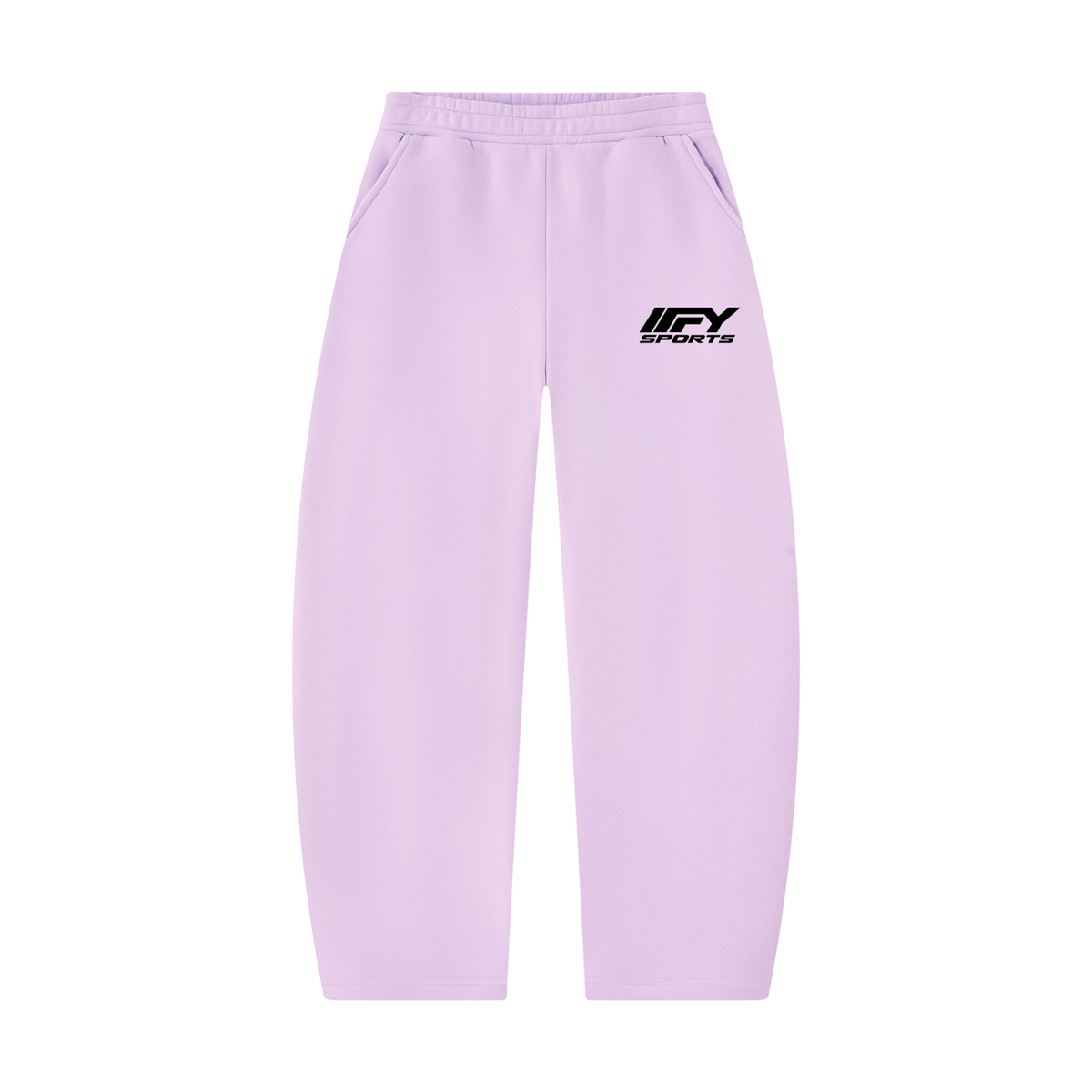 Unisex Barrel Leg Sweatpants