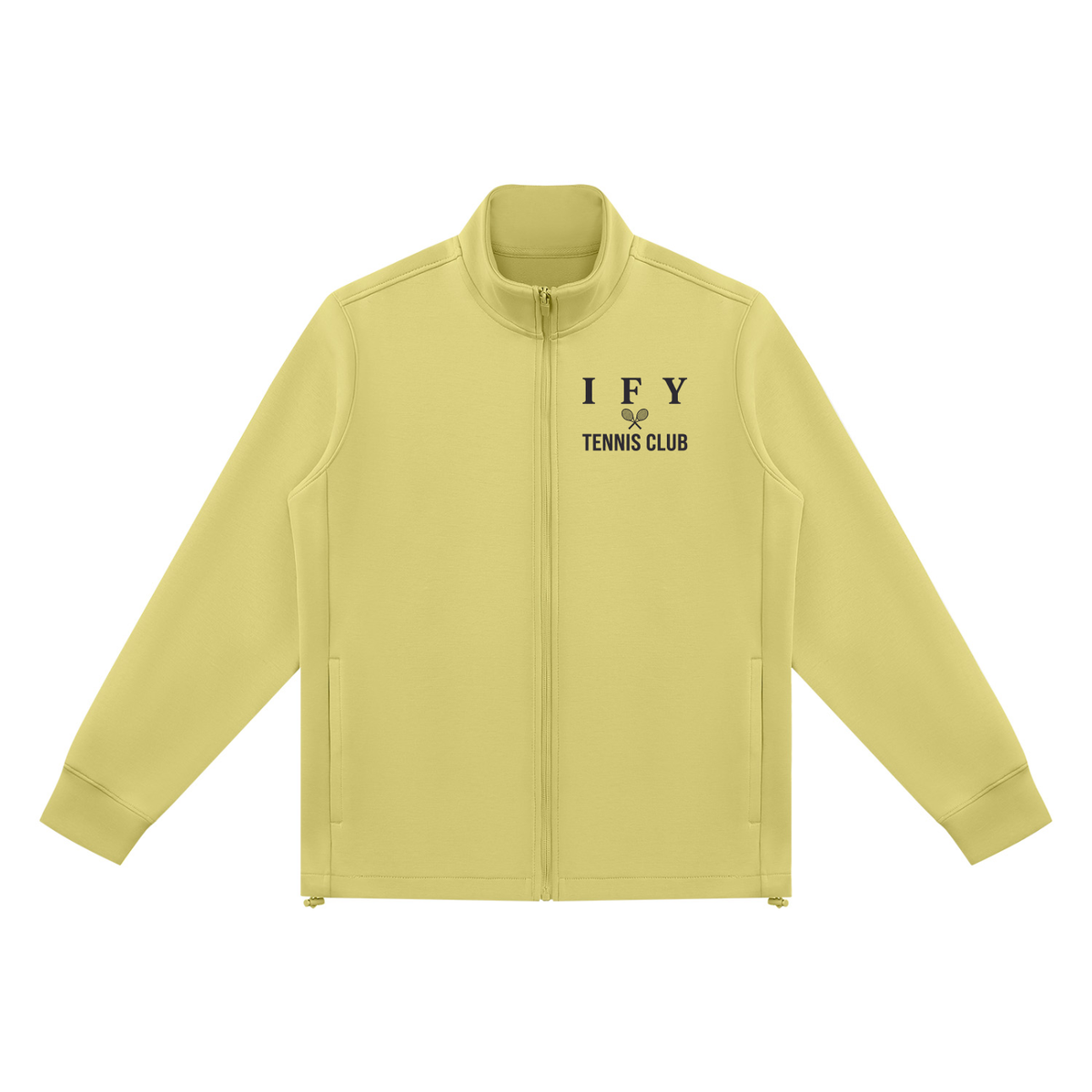 Stand Collar Full Zip Jacket