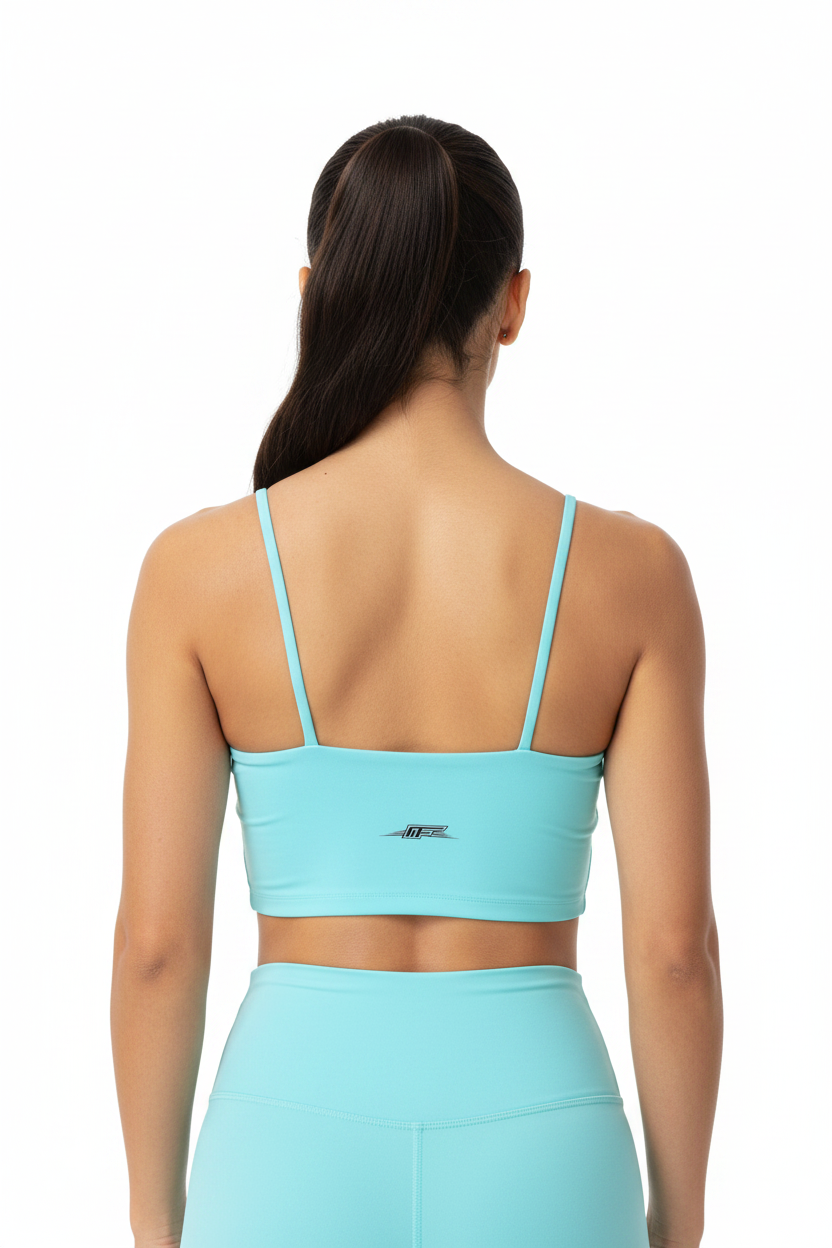 Elevate Your Workout with Our Spaghetti Strap Yoga Sports Bra